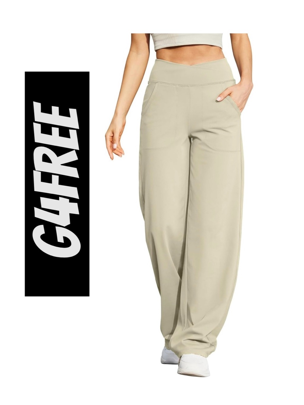 NWT G4FREE Wide Leg Pants XL